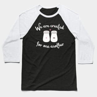 Salt And Pepper Love For Valentine's Day Baseball T-Shirt